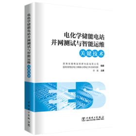 电化学储能电站并网测试与智能运维关键技术