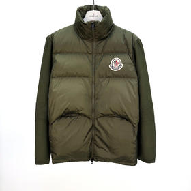 男款针织拼接羽绒外套018