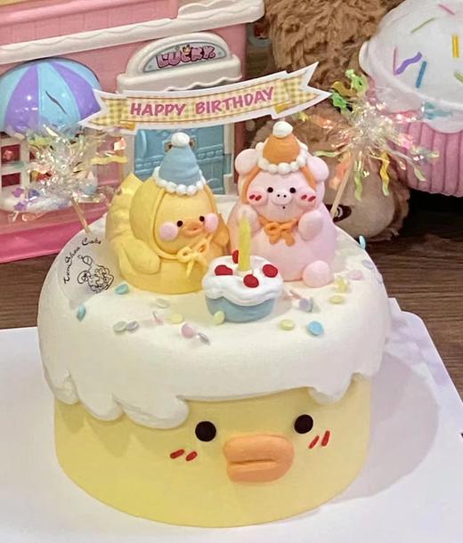 莎莉鸡和它的好朋友卡通蛋糕-低糖处理无添加 商品图0