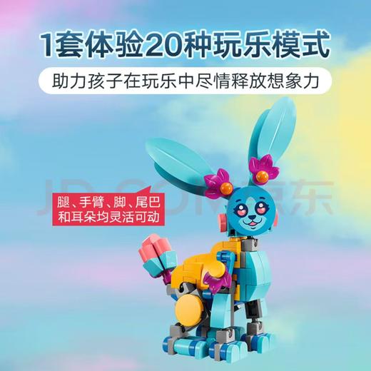【春上新】8楼乐高  乐高71488 百变兔子斑斑大冒险 吊牌价89元 商品图2