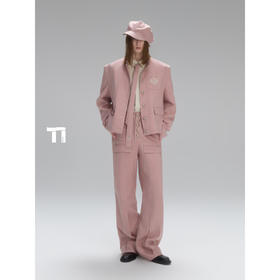 启世录TIWILLTANG“矜奢世家”雅痞减龄中式小立领高智感长裤夹克