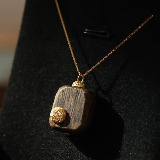 （3-5天发货）寻山隐·海南绿奇楠沉香新中式首饰 ，文玩国风美人的风雅首饰，自带儒雅香气 商品图1