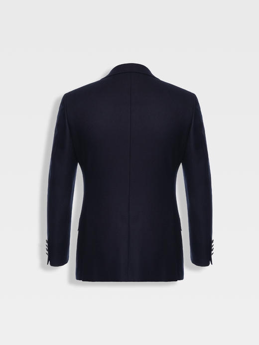 callisto星空蓝绵羊毛戗驳领西服 商品图1