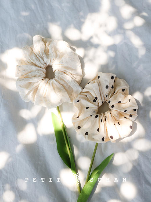 1500积分兑换 PETIT SCHAN小闪 自然而然 一千零一夜系列法式弹力发圈 商品图1