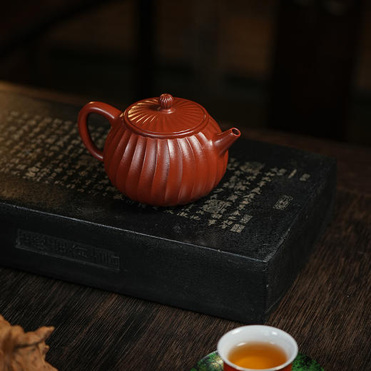 龙德堂陶艺 汤宣武制 《润德》原矿大红袍 180cc 库存请咨询客服 商品图1