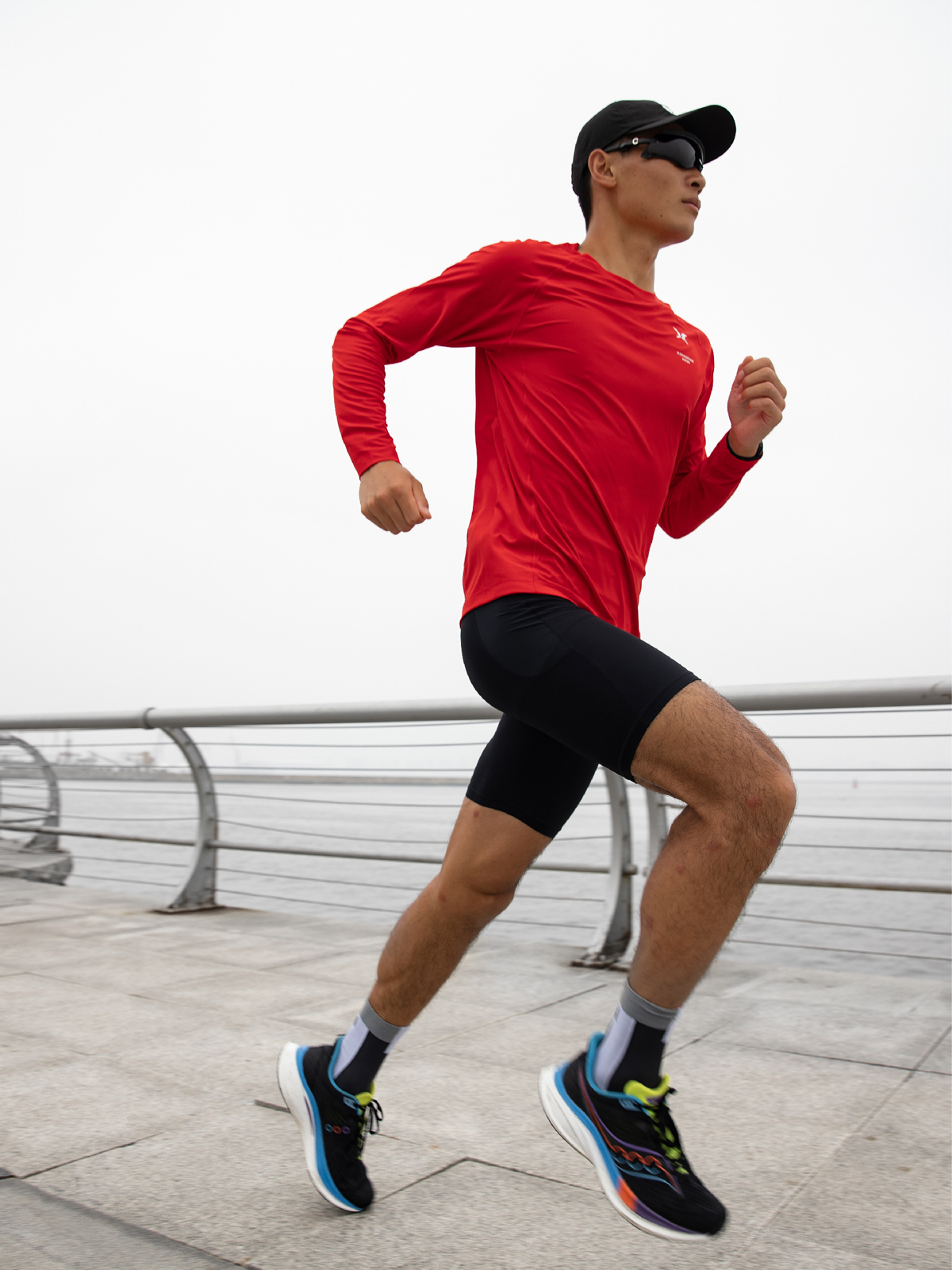 BODYWIT飞羽2.0男圆领长袖T恤