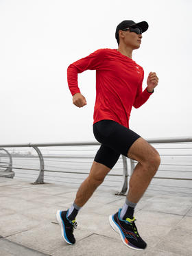 BODYWIT飞羽2.0男圆领长袖T恤