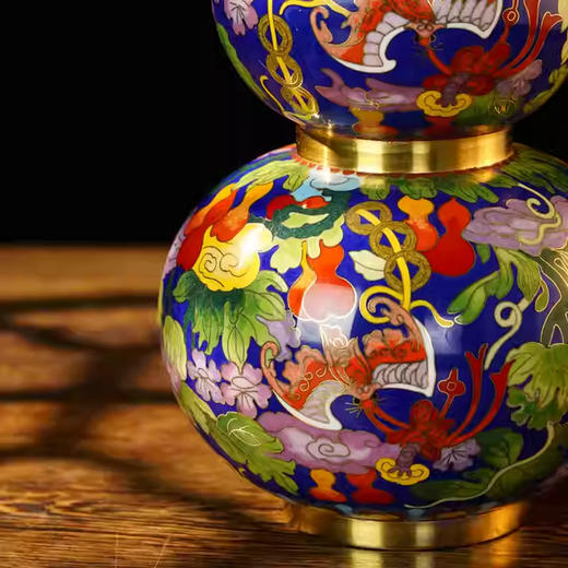 【彼达思】景泰蓝人生如意福满来 升迁送礼 商品图1