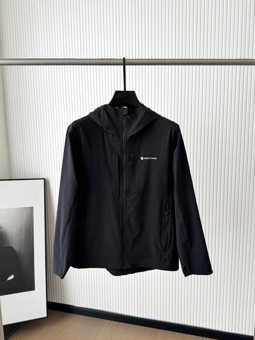 点此购买 MONTANE春秋季CIMA系列男士防风运动户外软壳冲锋衣外套 bk 326082 商品图4
