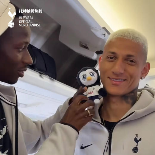 【官方正版】托特纳姆热刺俱乐部 | 毛绒挂件软萌肥鸡球迷周边 商品图1