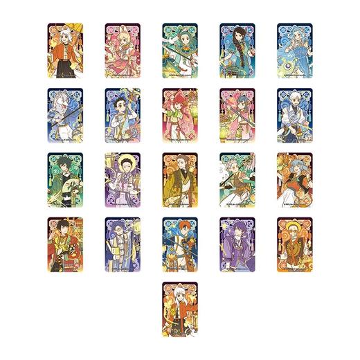 非人哉 十周年系列 方形马口铁徽章 吧唧 全21种 20包/盒 国谷 商品图0