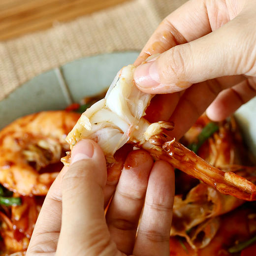 厄瓜多尔白虾 海捕大虾，每箱净重约3.4斤，鲜甜Q弹肉质紧致，富含蛋白质和氨基酸，健康减脂优质食材～ 商品图6