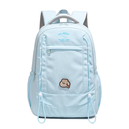 积分兑换【简约韩系撞色新款书包】轻便旅行休闲双肩包 高颜值耐脏大容量双肩包-QB#异业福利 商品图9