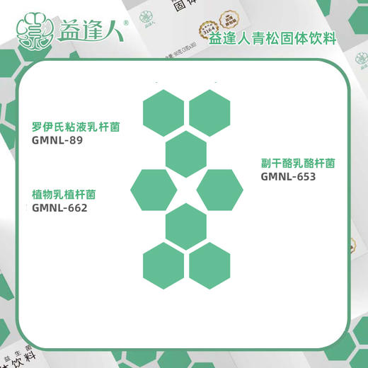 益逢人青松益生菌固体饮料（成骨护关节） 商品图3