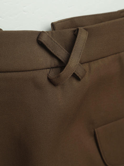 早秋气质担当！复古棕色半裙，搭小香风外套绝配 商品图3