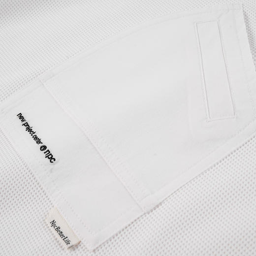 NPC潮牌前胸不对称口袋【华夫格】圆领短袖T恤休闲男NP55TE58 商品图3