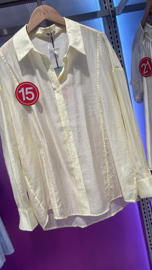 P&X 设计女装 衬衫 825205077A 商品图0