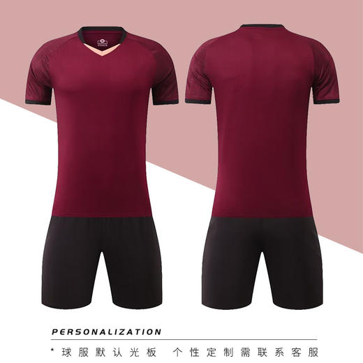 服饰配饰/运动类 大学生成人短袖足球服套装男女足球短裤球衣团购儿童训练比赛队服 商品图3