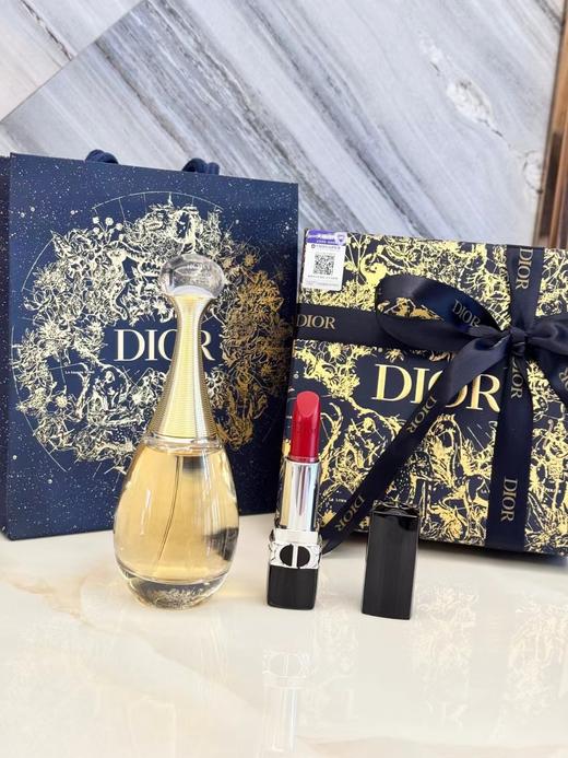 D080409七夕节礼物#真我缎光999#蓝金礼盒 商品图3