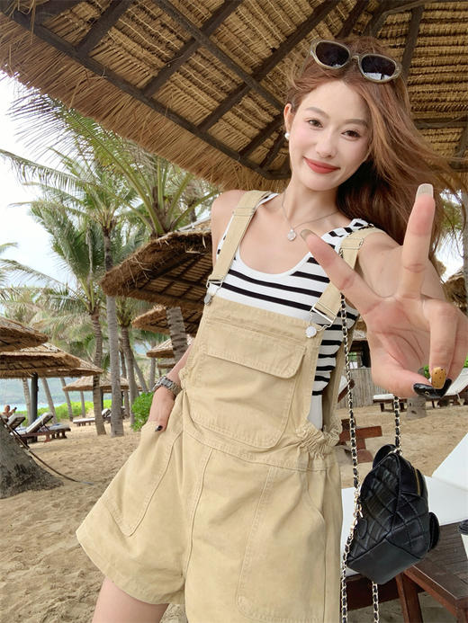 【169元任选2件】最后一波现货！！减龄牛仔背带裤 商品图8