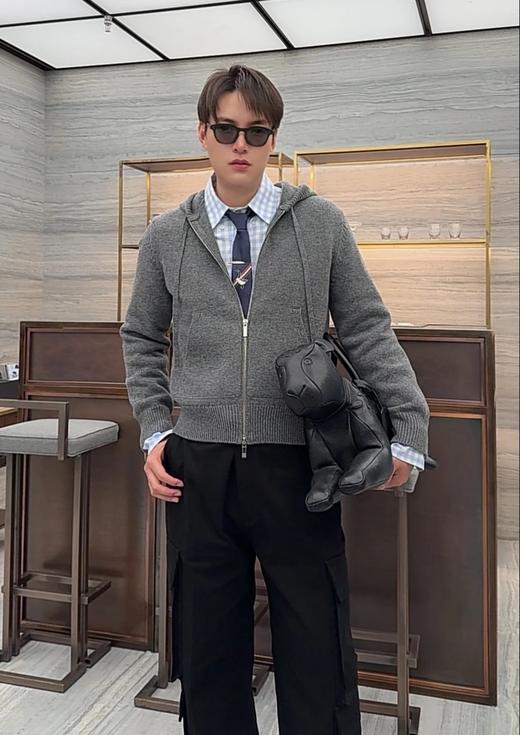 中性款针织外套毛衣022 商品图3