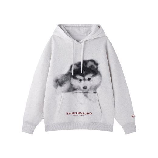 BJHG不计后果美式重磅加绒卫衣外套男女秋季新款潮牌宽松休闲卫衣 商品图4