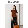 LILYMOON【马油口袋T恤】夏季撞色领短袖T恤 商品缩略图1