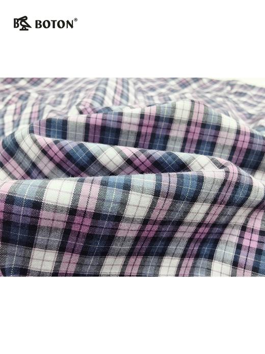 【第2件半价！尾货清仓不退换】波顿女士短袖格仔LS388 商品图5