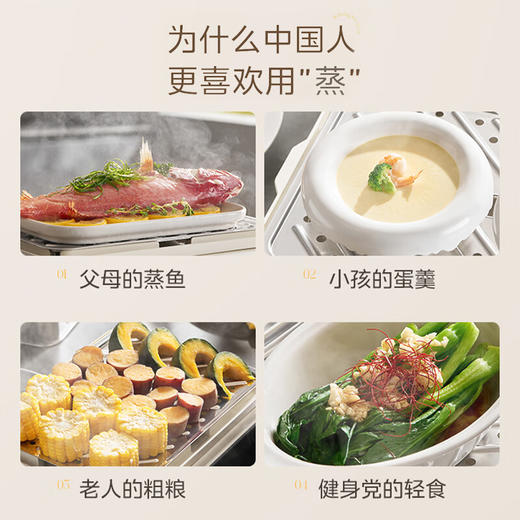 美的（Midea）穿透蒸电蒸锅不锈钢全景可视多功能锅预约保温16.5L双层大容量外置加水ZGC302352KS 商品图5