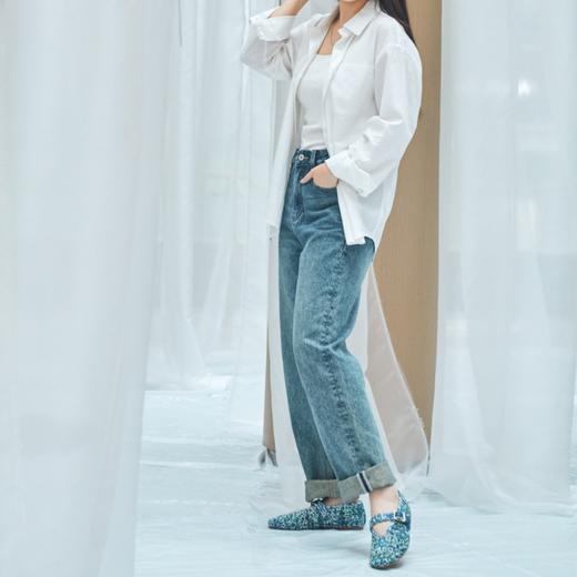 Sacha编织玛丽珍单鞋|PP草鞋面+羊皮鞋垫，舒适透气，温柔百搭 商品图9