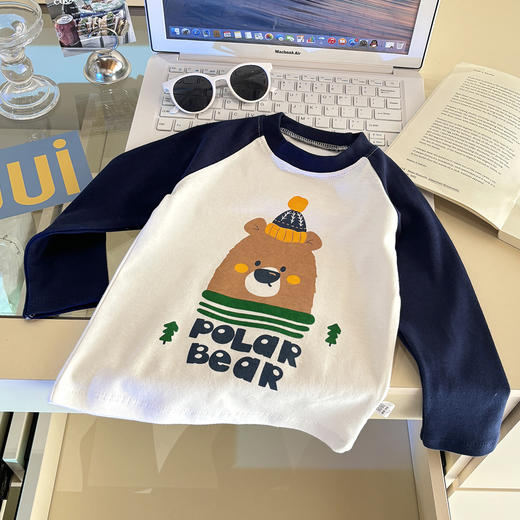 【‼️秋季爆款🍂39.9/任选3件】儿童纯棉长袖T恤合集秋季打底衫婴儿新款男童上衣女童宝宝衣服童装聚 商品图9