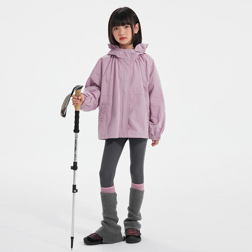 【户外少女风·花苞外套】植木童装2025秋季新款女童户外防风连帽外套 商品图4