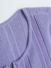 早秋时髦精挚爱！拉链修身坑条毛衫，温柔紫调超显白 商品缩略图2