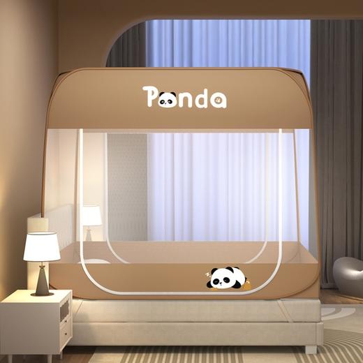 【全方位防蚊】蒙古包印花蚊帐 双开门设计 防摔兜护 加密帐纱 360°防蚊 触感柔滑 商品图1