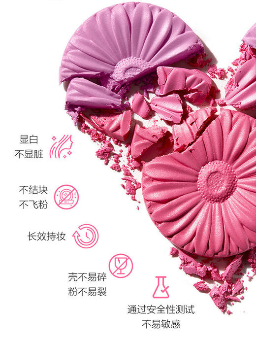 192333101223 倩碧CLINIQUE 【腮红高光修容三合一】小雏菊花形腮红3.5g修容提亮显白送礼 商品图2