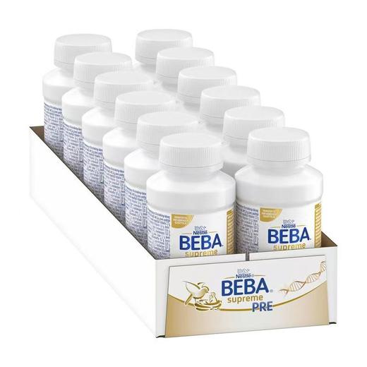 【26.5月到期】德国雀巢BEBA婴幼儿配方液态水奶 pre段 200ml*12瓶 商品图0