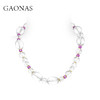 GAONAS 浮光纱 中式贵气清丽白珠项链11568XW 商品缩略图2