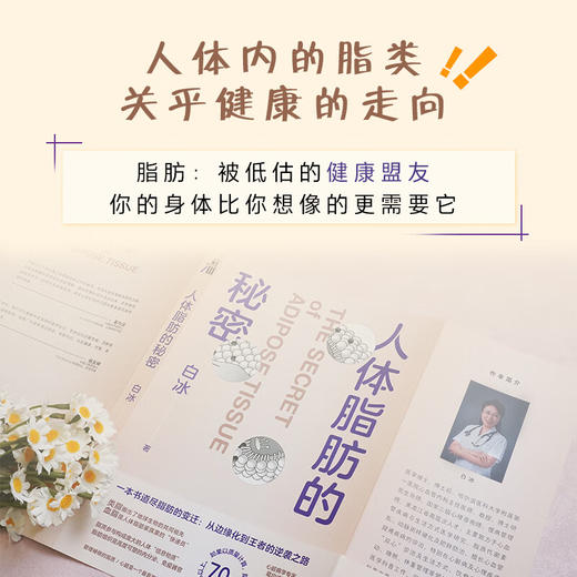 人体脂肪的秘密 白冰 主编 科学管理脂肪肥胖与体重管理膳食营养指南跟随医生科学减重科普 9787117374262 人民卫生出版社 商品图2