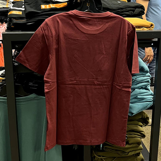 Timberland/添柏岚 男士夏季常规版山脉印花透气休闲圆领短袖T恤 商品图2