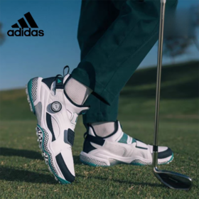 Adidas阿迪达斯25新款高尔夫球鞋CODECHAOS 25 Mid Boa旋钮无钉轻便防水舒适