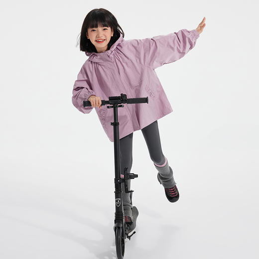 【户外少女风·花苞外套】植木童装2025秋季新款女童户外防风连帽外套 商品图1