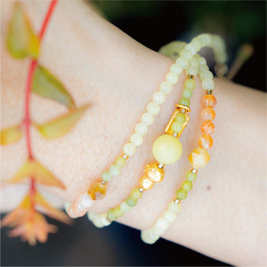 【红楼梦十二金钗典藏款系列手串】一饰两戴：手链/项链自由转换石梦红楼金陵十二钗典藏款手串！ 商品图5