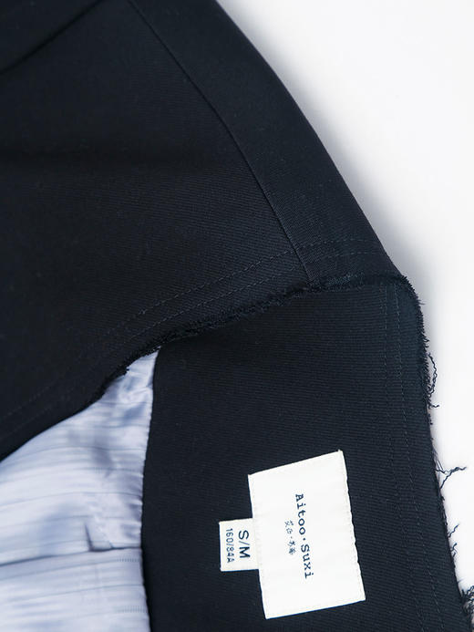 通勤必备黑色中长款西装外套 百搭又高级 气质拉满 商品图2