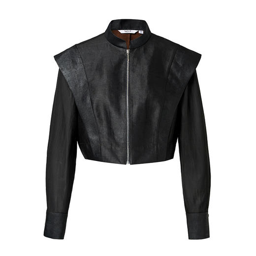 TANGYcollection2025天意精品夏季新品中国风莨绸时尚外套L252027 商品图4