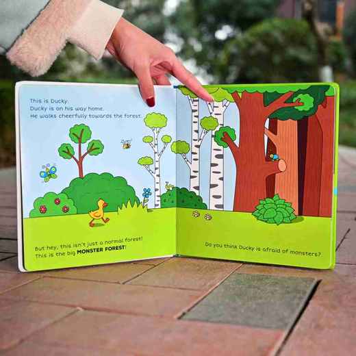 Ducky and the Monsters适合1岁+逆商培养情绪管理儿童书 商品图1