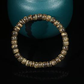 BC.ZT5-7.31-5   东马九分沉(古珠)手串，6.43g