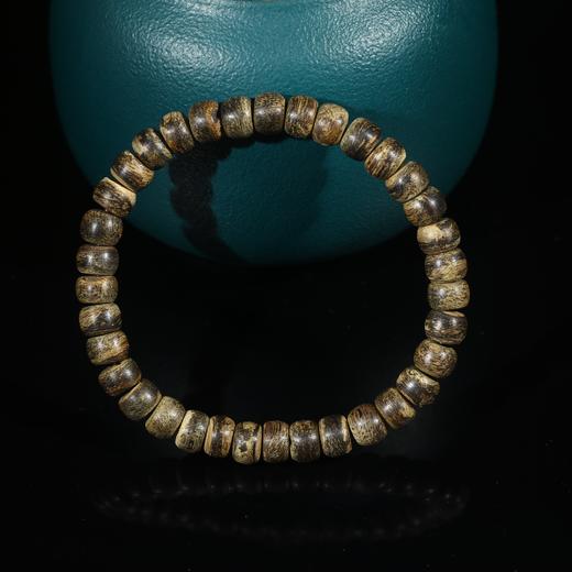 BC.ZT5-7.31-5   东马九分沉(古珠)手串，6.43g 商品图0