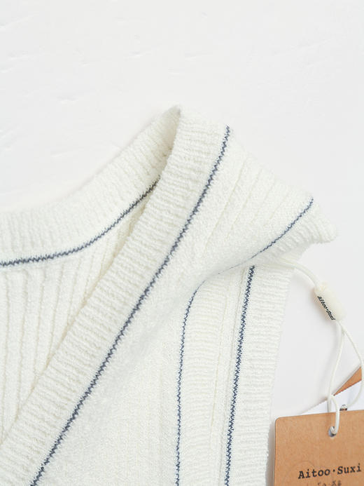 早秋叠穿神器！修身纯色内搭背心，搭针织开衫超绝 商品图2