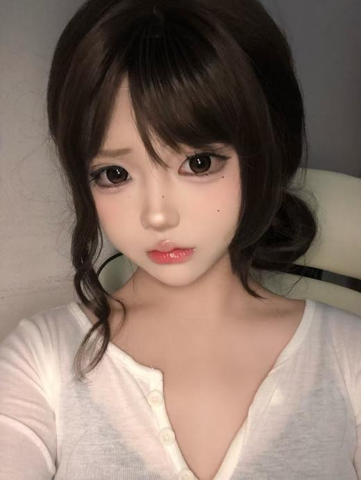 Jellydoll半年抛 粉面蔷薇/黄油板栗/黑化乌梅 14.5mm 黑棕粉 大着色14.3 商品图9