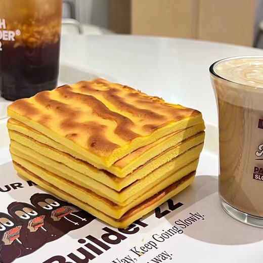 预售3-5天【小时候天天盼着吃的味道  虎皮蛋糕片】【新鲜现做0添加】250g*2盒  金黄焦香的虎皮纹理  单向浓郁口感绵密  15个鸡蛋做1盒  当早餐、下午茶点心都好吃~ 商品图4